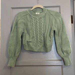 For Love & Lemons Cropped Sweater